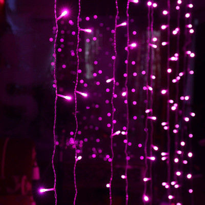 Wedding Blue Icicle Solar Lights Multi Coloured 400 LED 40M Length
